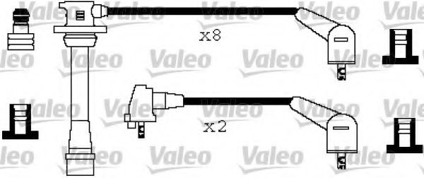 Комплект проводов зажигания VALEO 346199