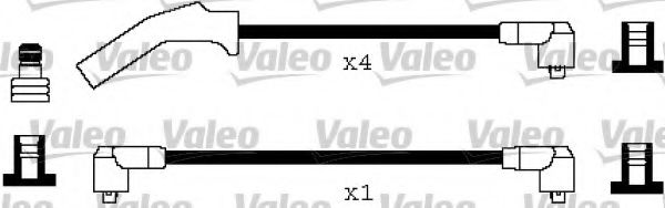Комплект проводов зажигания VALEO 346191