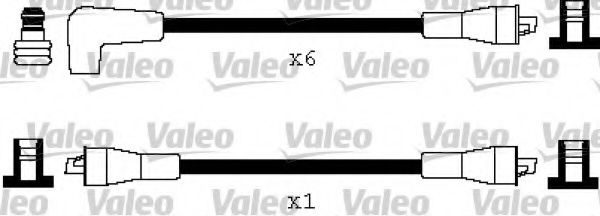 Комплект проводов зажигания VALEO 346188