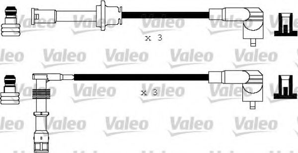Комплект проводов зажигания VALEO 346182