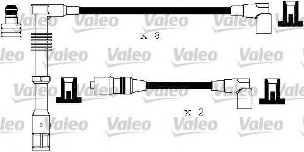 Комплект проводов зажигания VALEO 346181