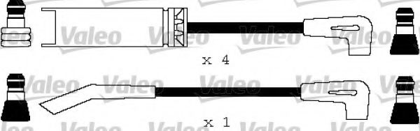 Комплект проводов зажигания VALEO 346161