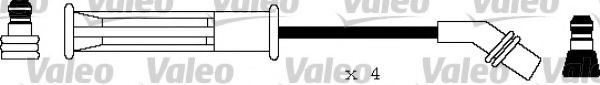 Комплект проводов зажигания VALEO 346131