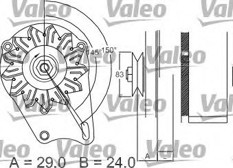 Генератор VALEO 436108 Генератор VALEO 436108