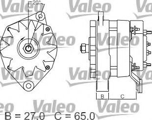 Генератор VALEO 436353 Генератор VALEO 436353