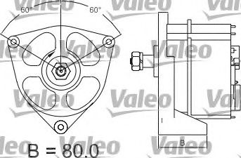 Генератор VALEO 436578 Генератор VALEO 436578