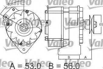 Генератор VALEO 436581 Генератор VALEO 436581
