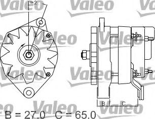 Генератор VALEO 436664 Генератор VALEO 436664