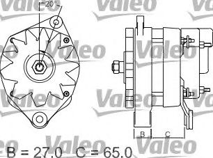 Генератор VALEO 436707 Генератор VALEO 436707