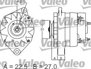 Генератор VALEO 436711 Генератор VALEO 436711