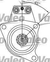 Стартер valeo 455546