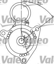 Стартер VALEO 455688 Стартер VALEO 455688
