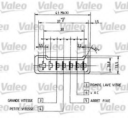 Под рулевой переключатель RENAULT 7700765532 Под рулевой переключатель RENAULT 7700765532