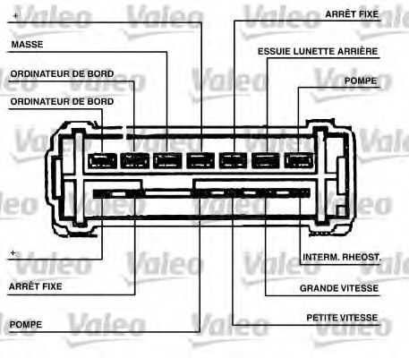 Под рулевой переключатель RENAULT 6025370887