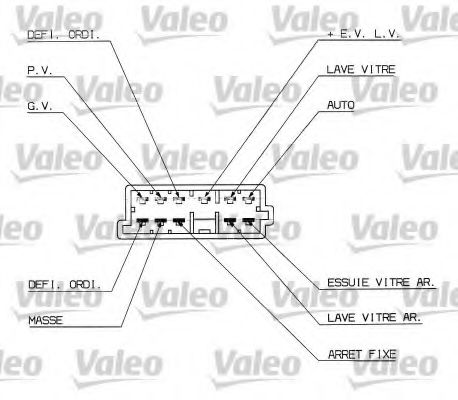 Под рулевой переключатель VALEO 251315 Под рулевой переключатель VALEO 251315