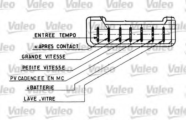 Под рулевой переключатель VALEO 251334