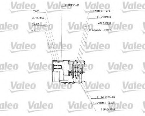 Под рулевой переключатель VALEO 251430