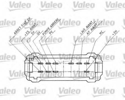 Под рулевой переключатель RENAULT 7701036541