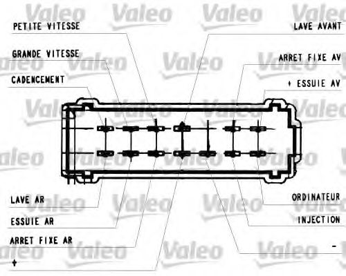 Под рулевой переключатель VALEO 251442