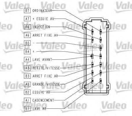 Под рулевой переключатель VALEO 251566