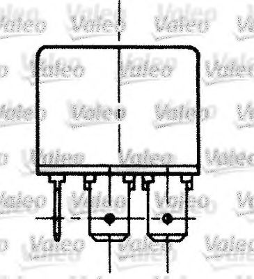 Реле, рабочий ток VALEO 643818 Реле, рабочий ток VALEO 643818