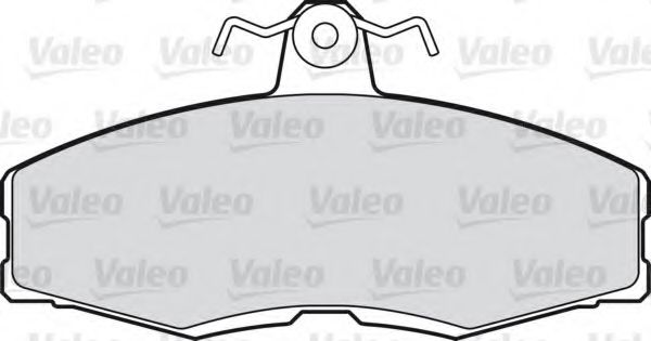 Тормозные колодки VALEO 598217