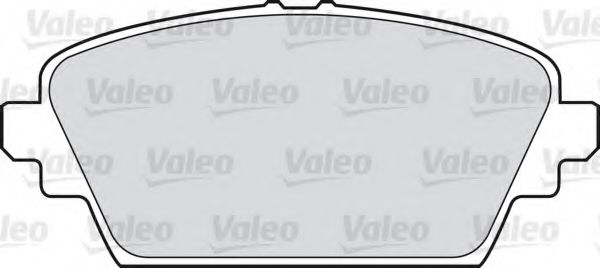 Тормозные колодки VALEO 598451