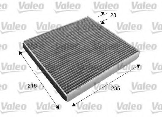 Фильтр салона VALEO 715641