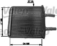 Радиатор печки VALEO 812409