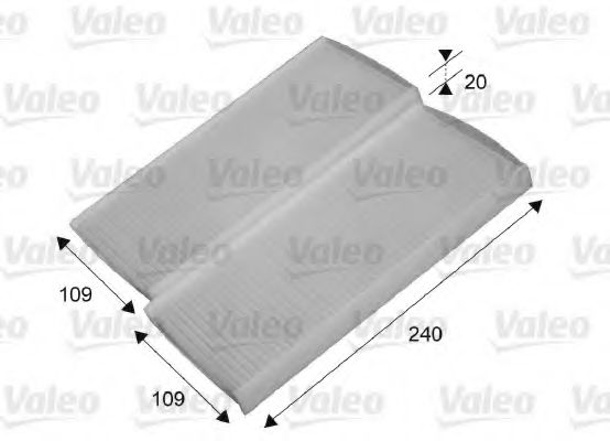 Фильтр салона VALEO 715649
