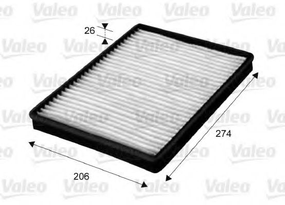 Фильтр салона VALEO 715654