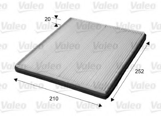 Фильтр салона VALEO 715655