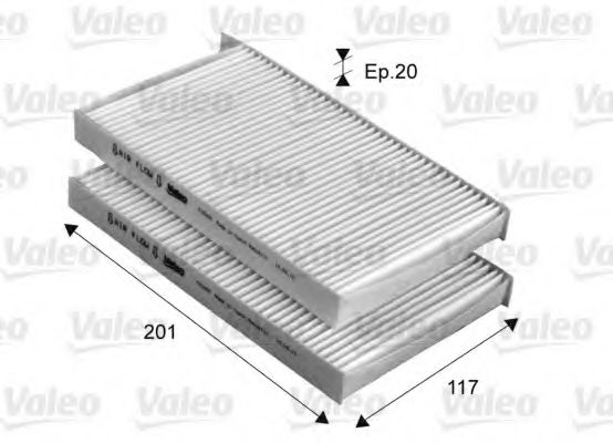 Фильтр салона VALEO 715669