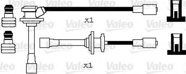 Комплект проводов зажигания VALEO 346083