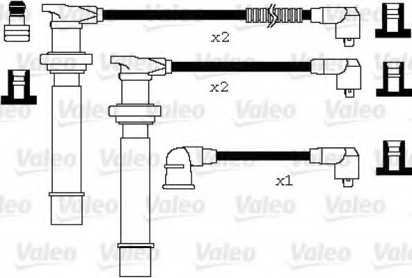 Комплект проводов зажигания VALEO 346077
