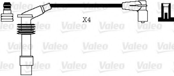 Комплект проводов зажигания VALEO 346074