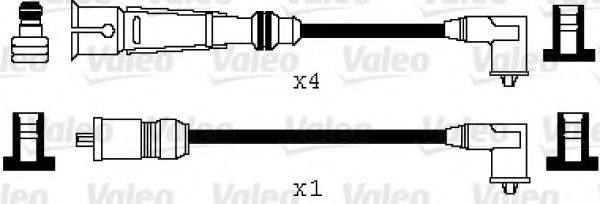 Комплект проводов зажигания VALEO 346072