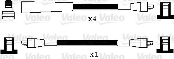 Комплект проводов зажигания VALEO 346055