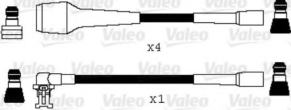 Комплект проводов зажигания VALEO 346052