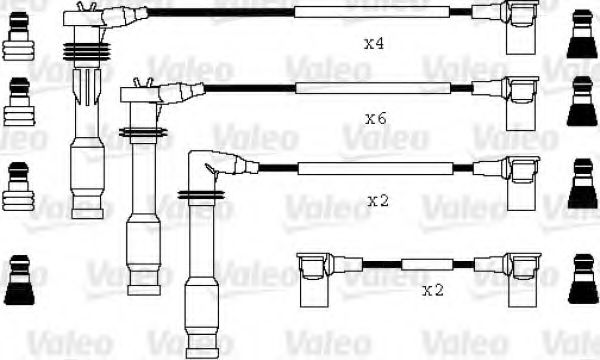 Комплект проводов зажигания VALEO 346045