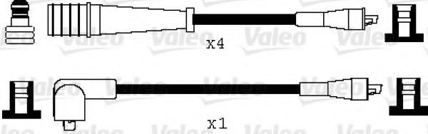 Комплект проводов зажигания VALEO 346035