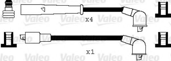 Комплект проводов зажигания VALEO 346024