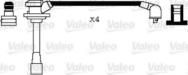 Комплект проводов зажигания VALEO 346000