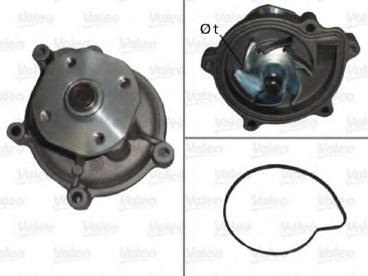 Водяной насос VALEO 506899