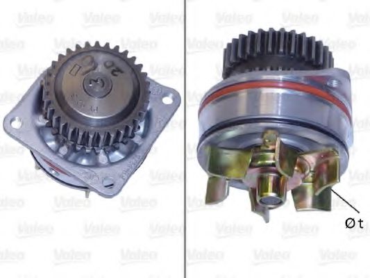 Водяной насос VALEO 506924