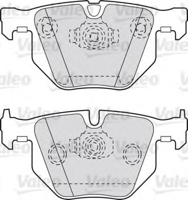 Тормозные колодки VALEO 598411