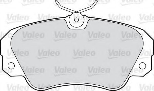 Тормозные колодки VALEO 598256