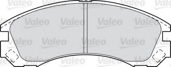 Тормозные колодки VALEO 601020