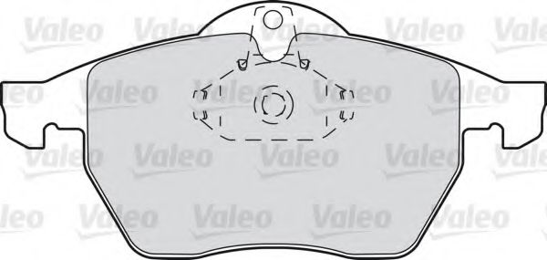 Тормозные колодки VALEO 598305