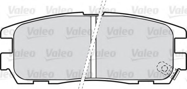 Тормозные колодки VALEO 598507